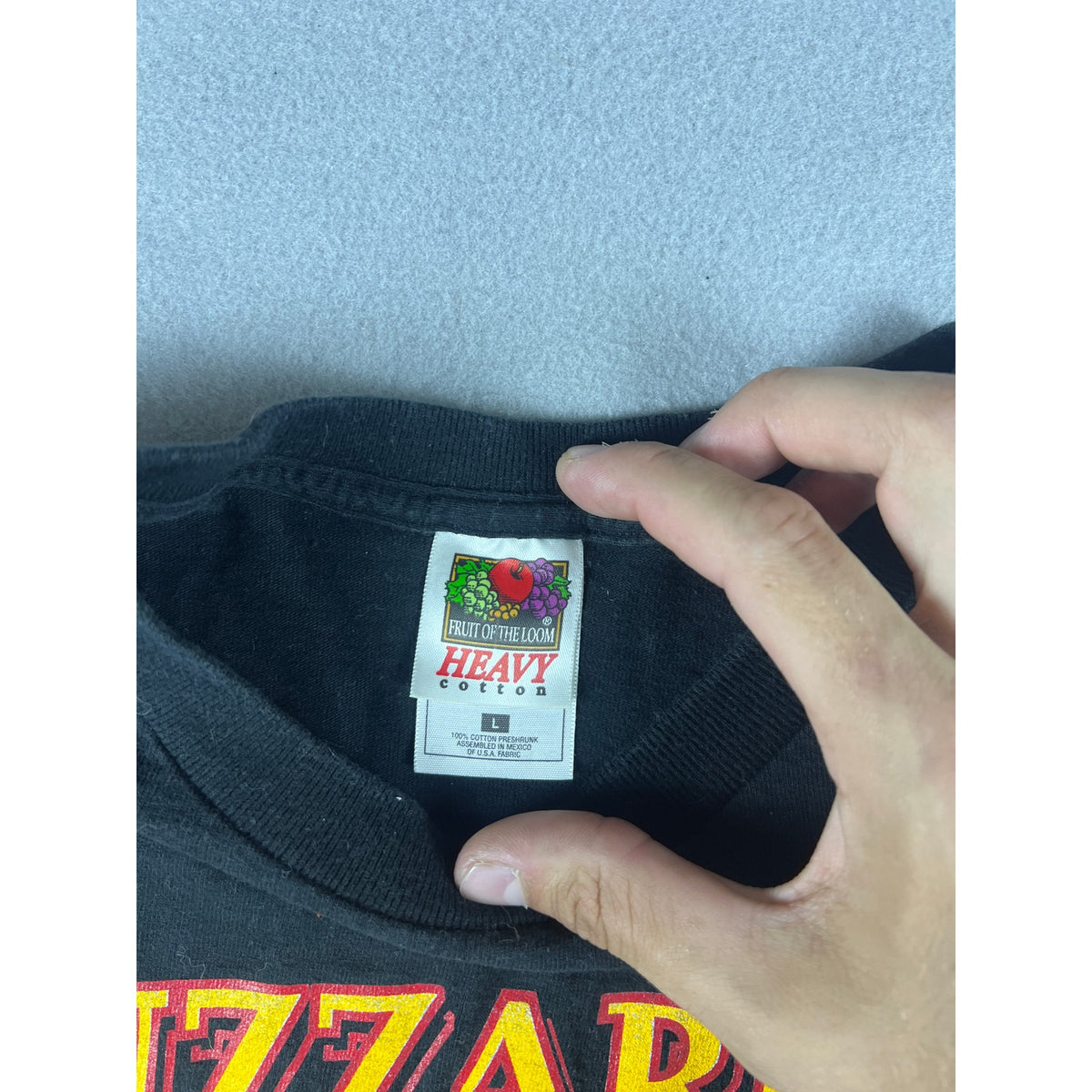 Vintage Buzzard Billys Flying Carp Cafe T-Shirt - L