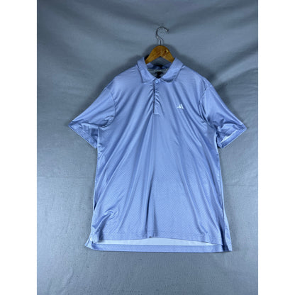 adidas Geometric Golf Polo Shirt - L