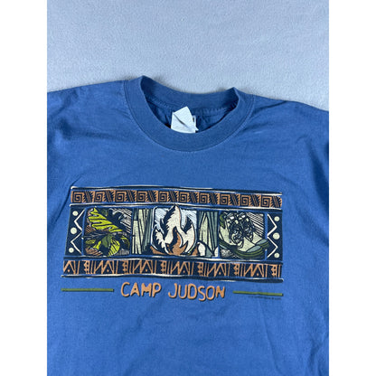 Vintage Y2K Camp Judson Staff T-Shirt - L
