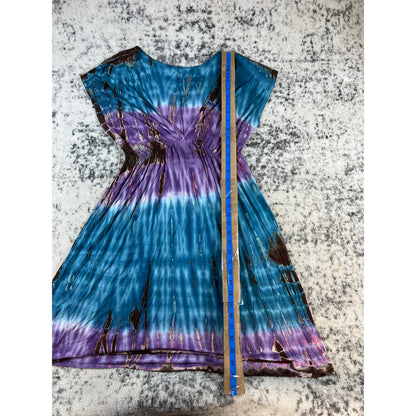 Tie Dye Mini Artsy Dress - S