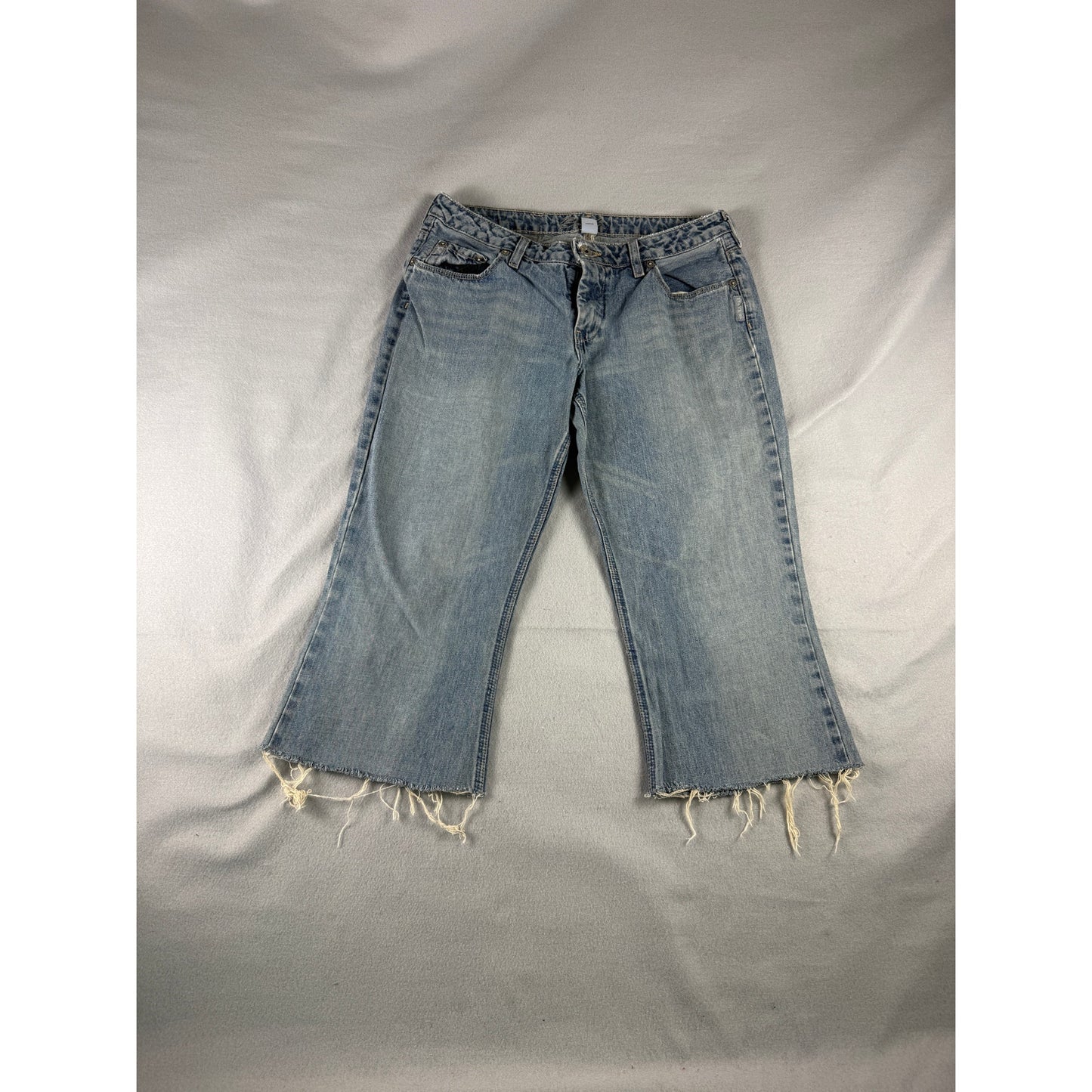 Silver Capri Jeans Womens - 31