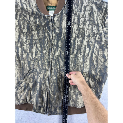 Vintage Gander Mountain Camo Bomber Jacket - 3XL