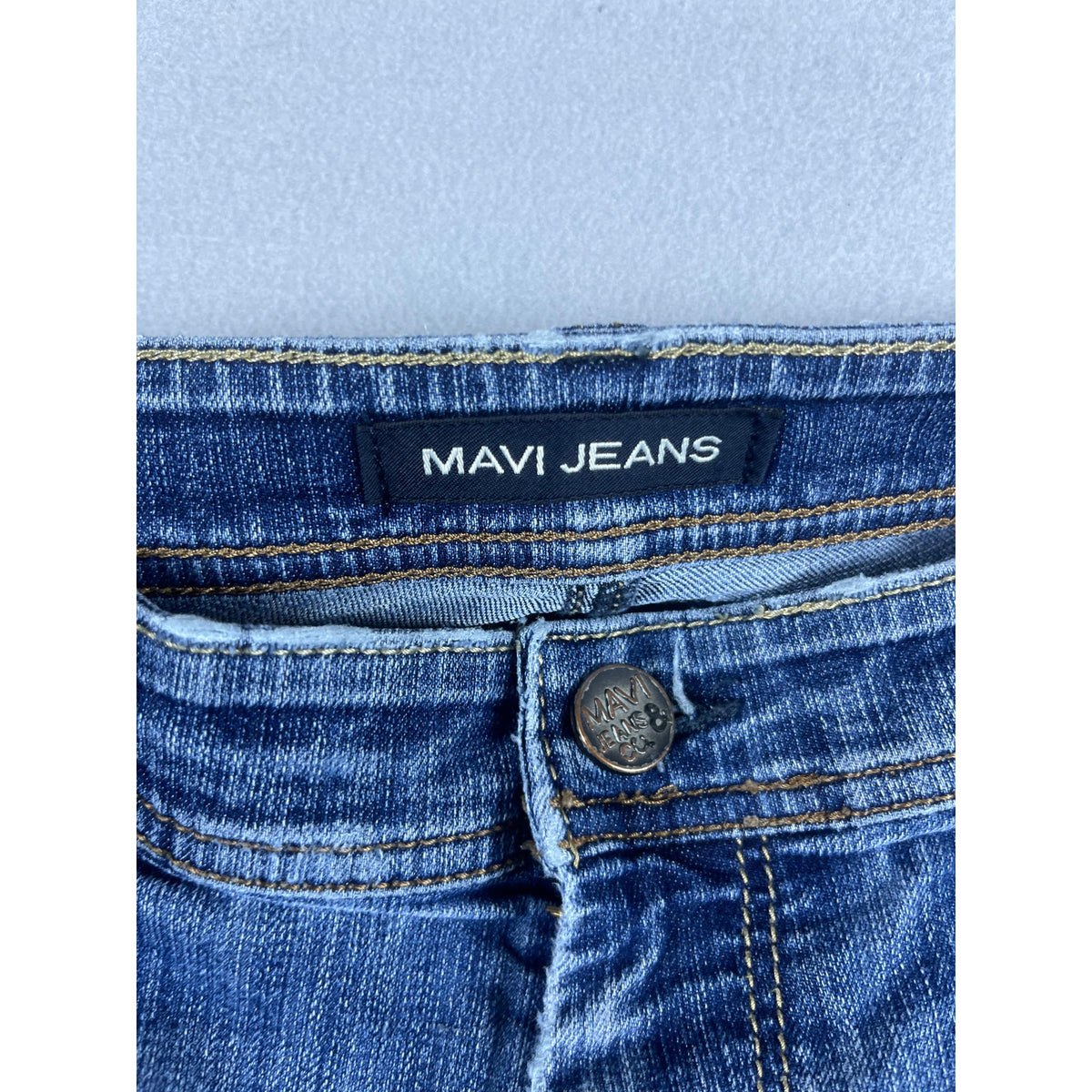 Mavi Zach Straight Leg Denim Jeans - 36x30