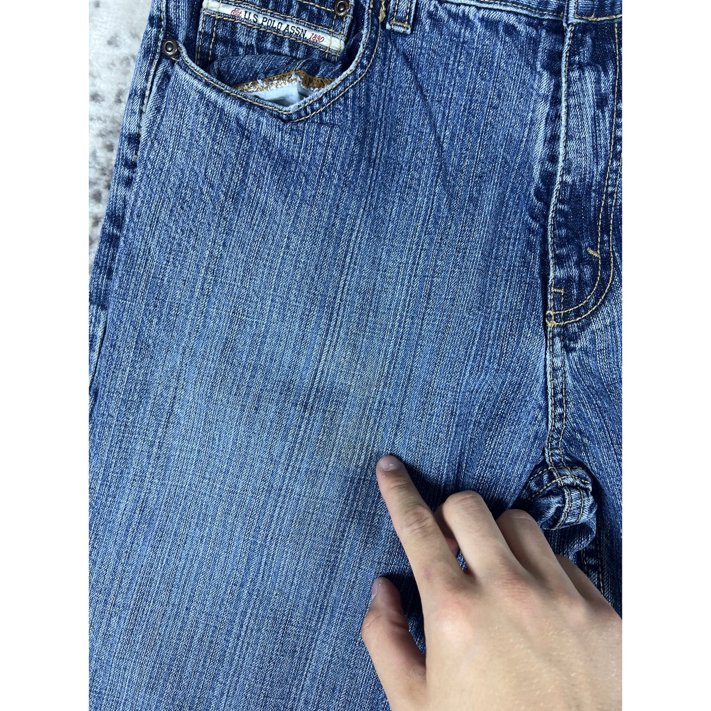 Vintage U.S. Polo Assn. Baggy Jeans - 34