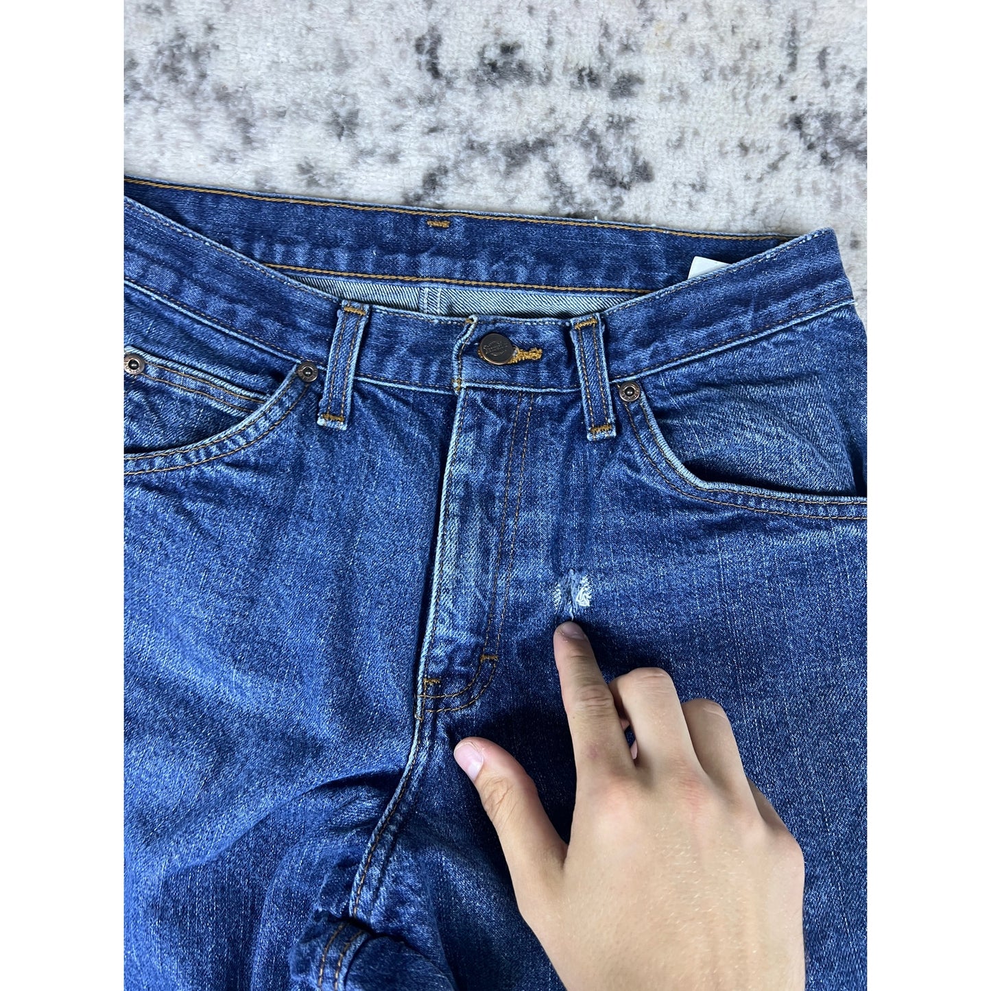 Vintage Denim Blue Dickie Carpenter Pants - 30