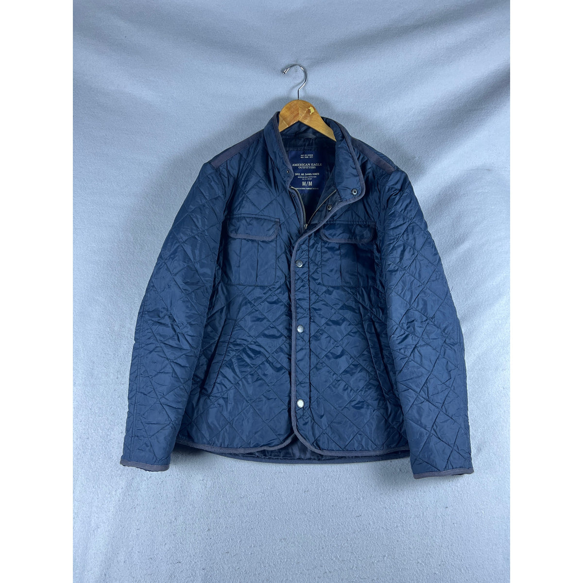 American Eagle Quilted Jacket Barn Coat - M