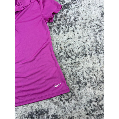 Nike Purple Golf Polo Shirt Womens - XS