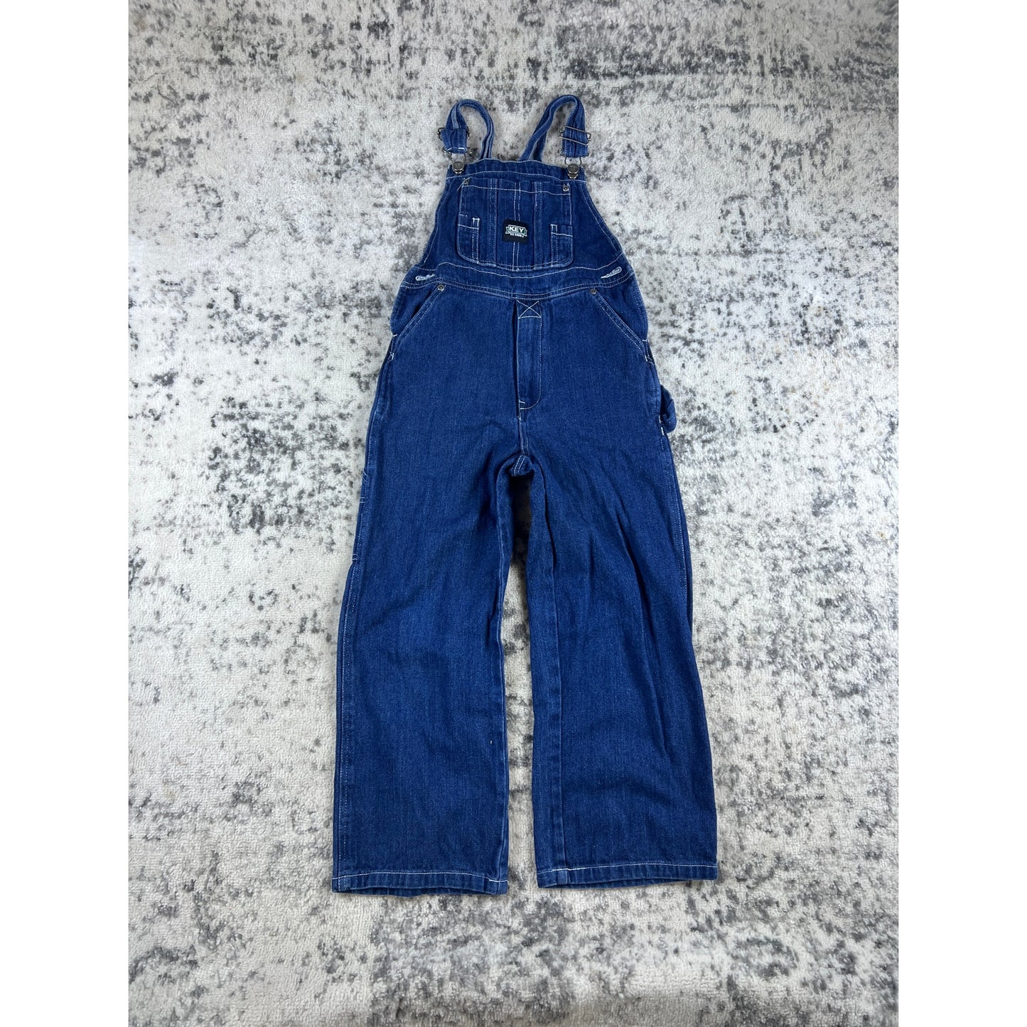 Vintage Key Denim Overalls - Y8