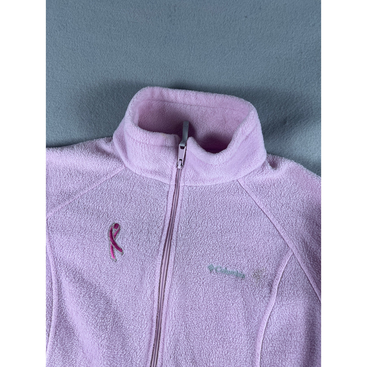 Columbia Breast Cancer Awareness Fleece Jacket Womens - XL