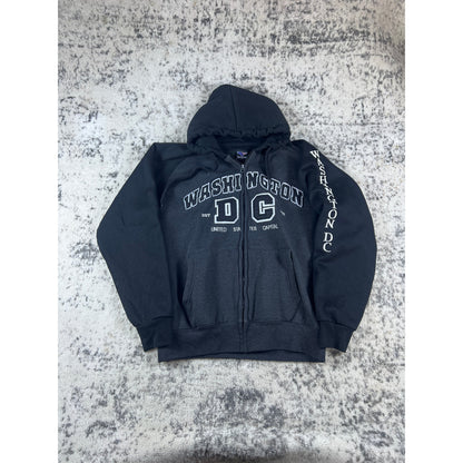 Washington DC Spellout Hoodie - L