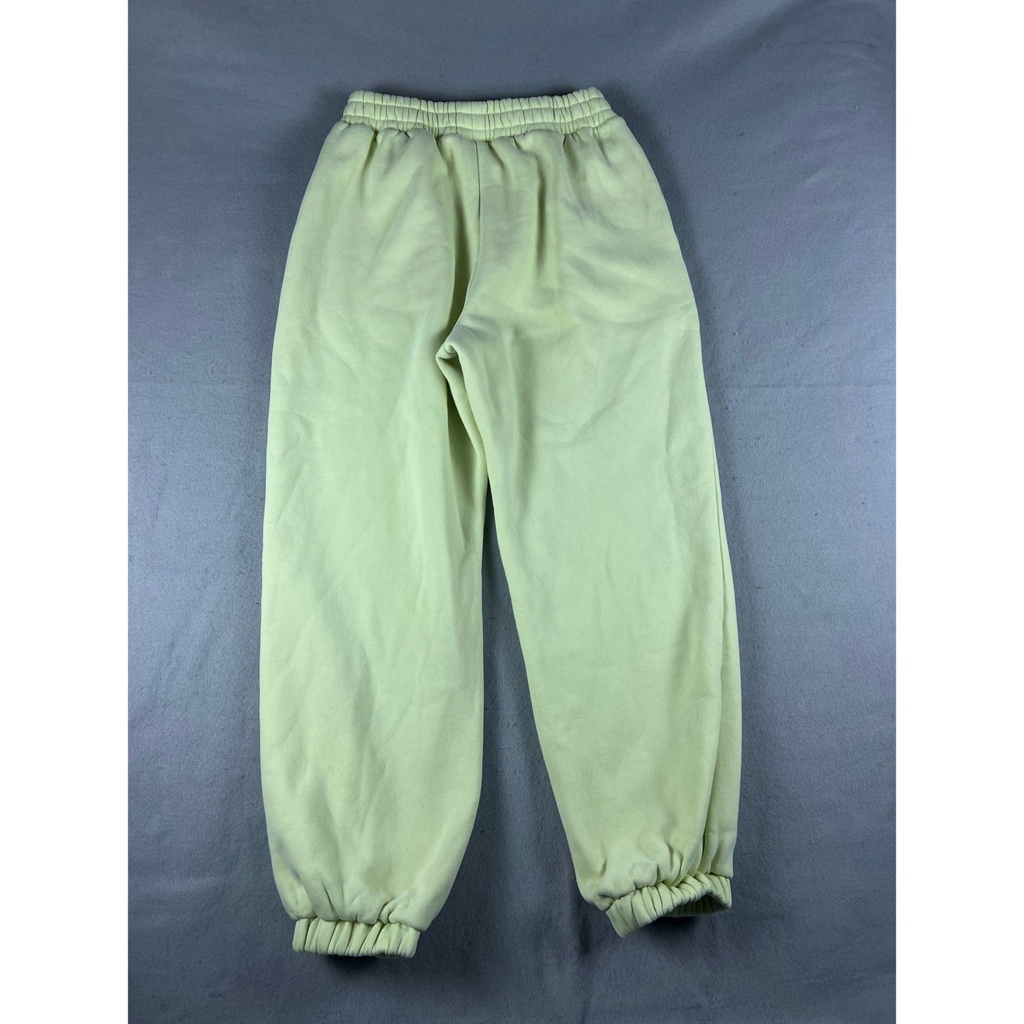 Comfrt Sweatpants Jogger Womens - L Pastel Yellow