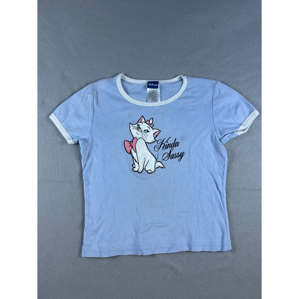 Vintage Disney Aristocats Marie Shirt - Girls L 10/12