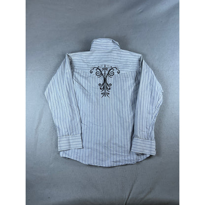 El Bronco Uomo Pearl Snap Western Shirt - S