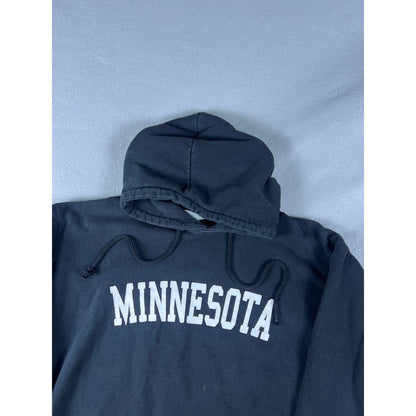 Minnesota Spellout Hoodie Sweatsihrt - L