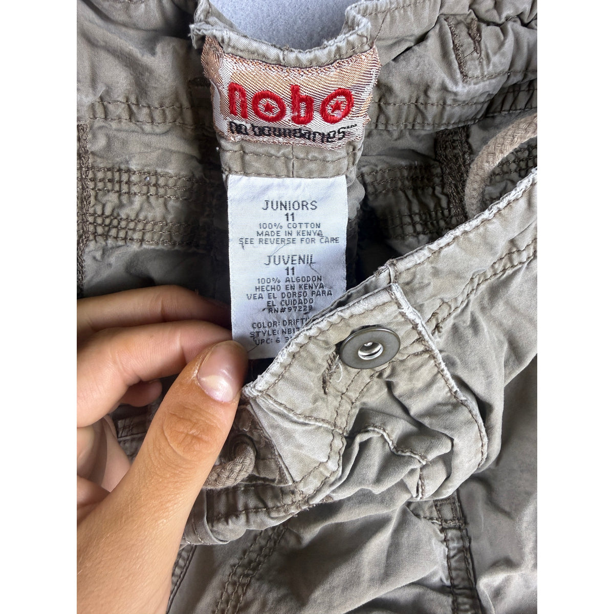 No Boundaries Cargo Shorts - Juniors 11