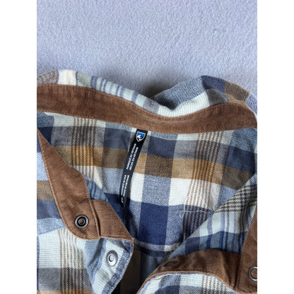 KUHL Flannel Plaid Shirt - L