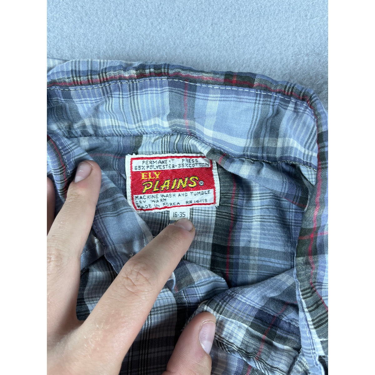 Vintage Ely Plains Pearl Snap Western Shirt - L