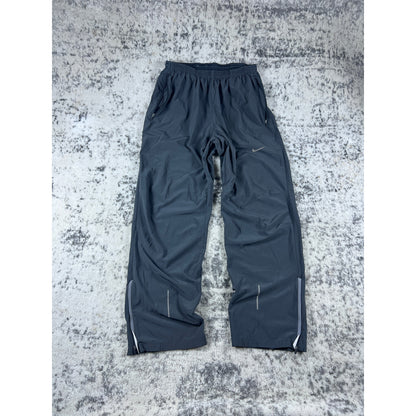 Nike Track Pants Mens L Dri-Fit Relaxed Athleisure Zip Hem Performance Workout