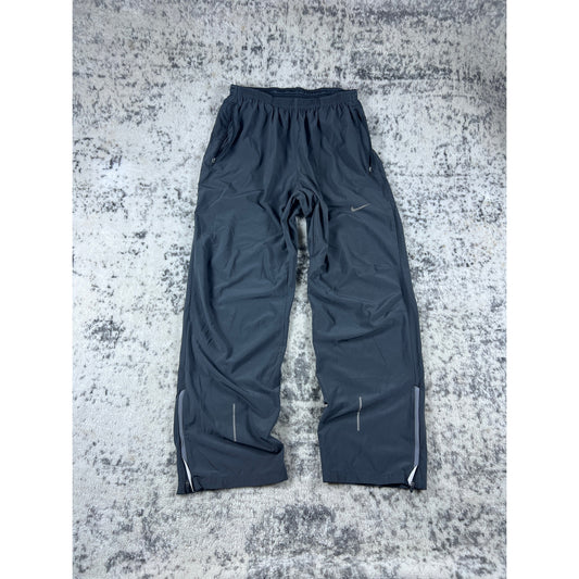 Nike Track Pants Mens L Dri-Fit Relaxed Athleisure Zip Hem Performance Workout