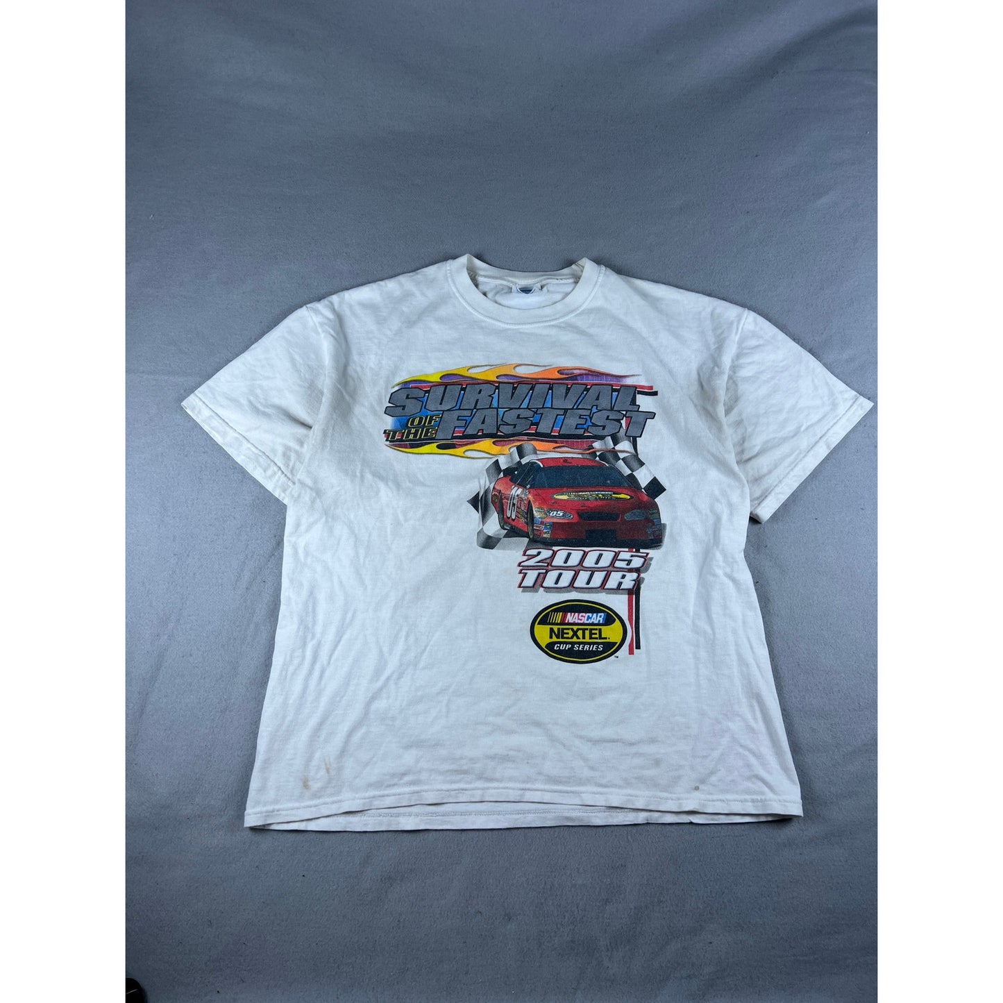 Vintage NASCAR Nextel Cup Series 2005 Tour Tee - XL