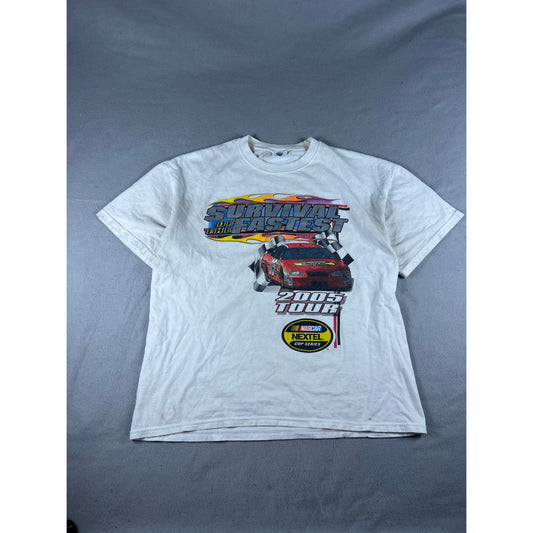 Vintage NASCAR Nextel Cup Series 2005 Tour Tee - XL
