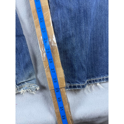 BKE Tyler Straight Thick Stitch Jeans - 33R