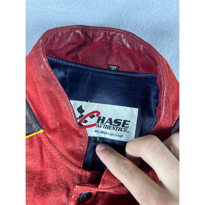 Vintage Chase Authentics NASCAR Jeff Gordon DuPont Suede Racing Jacket - S