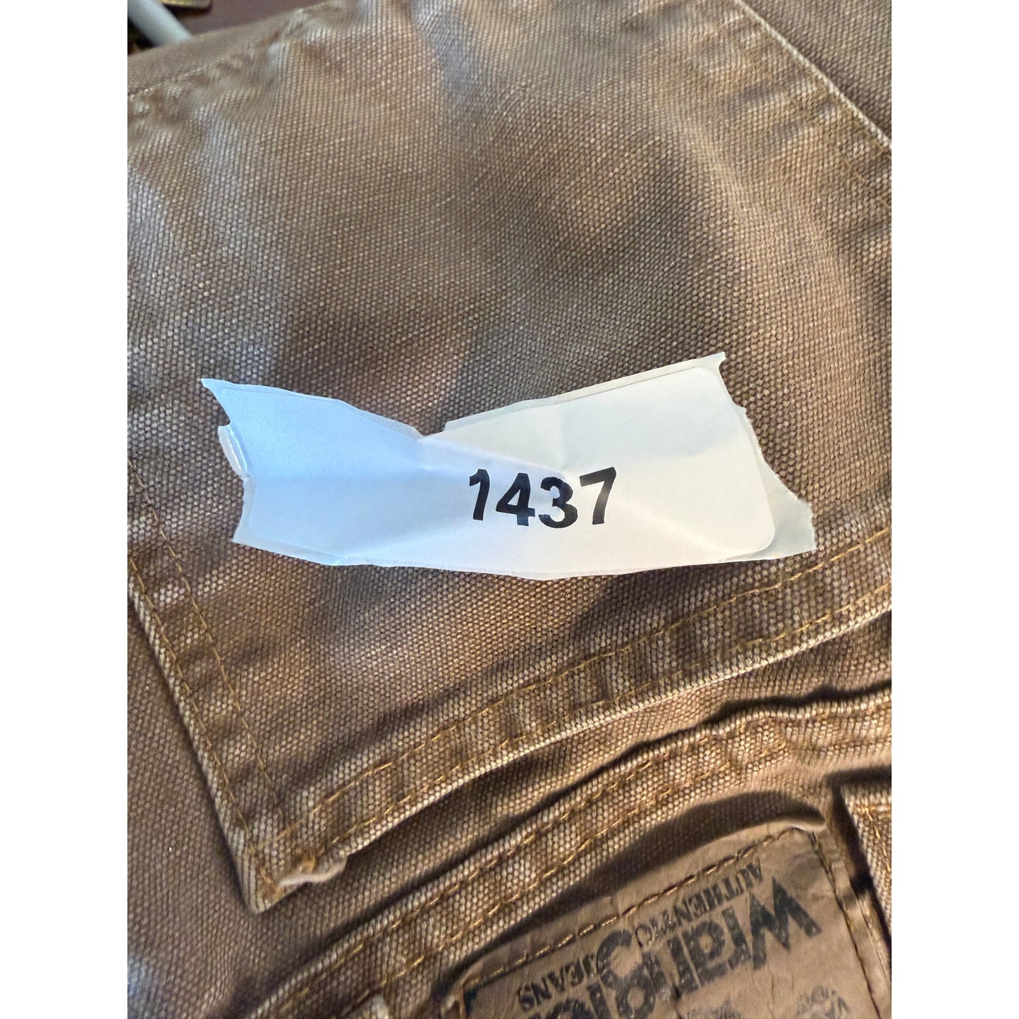 Wrangler Brushpopper Canvas Pants - 38x30