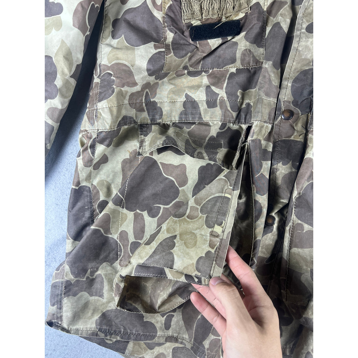 Vintage Columbia Duck Camo Hunting Jacket - XL