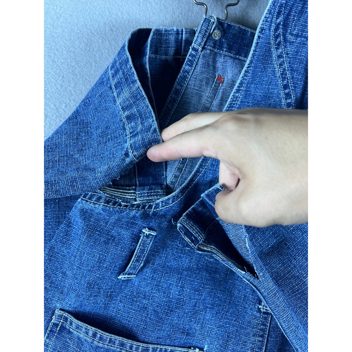 Vintage Stephen Hardy Squeeze Denim Overalls Womens - M