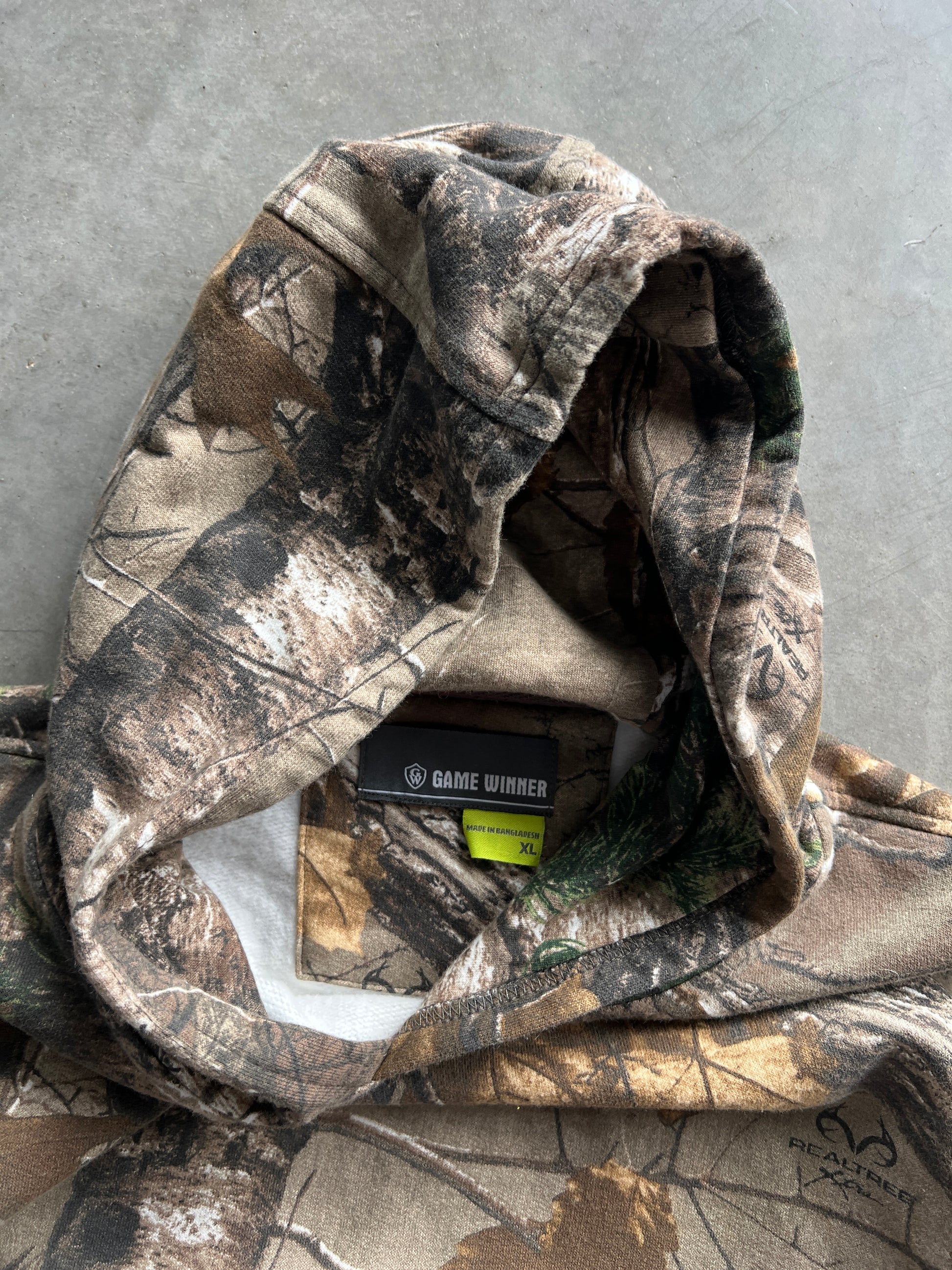 Vintage RealTree Camo Hoodie- S