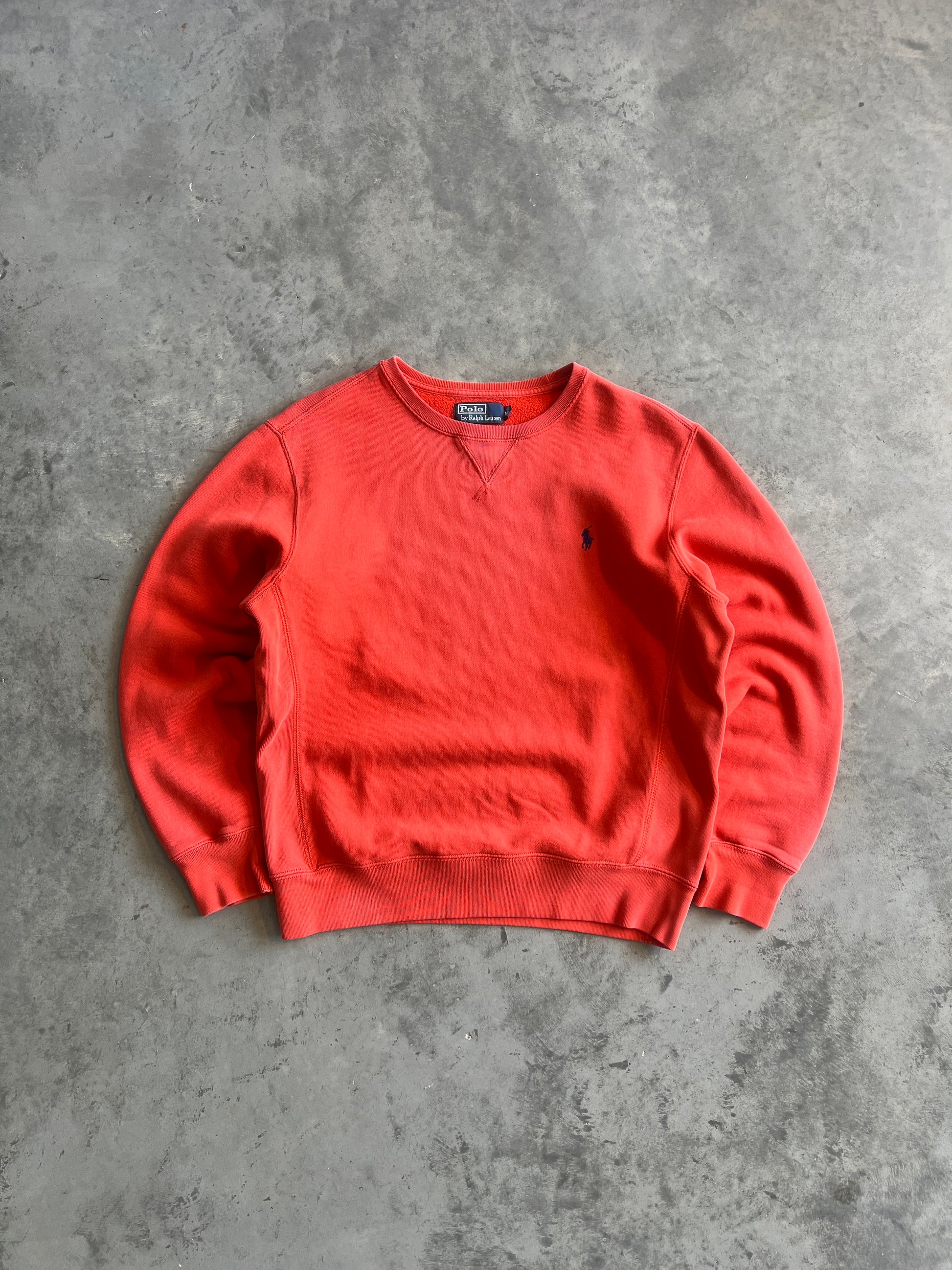 Vintage Salmon Polo Ralph Lauren Crew - M