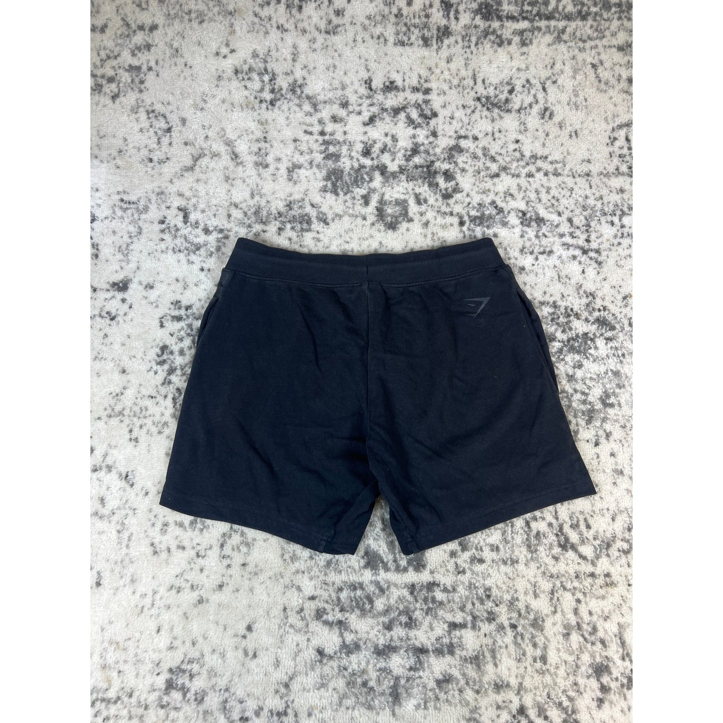 Black Gymshark Cotton Sweat-shorts - M