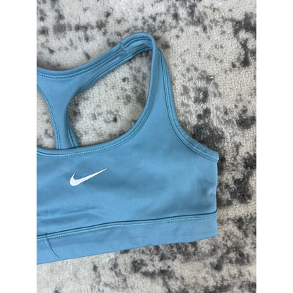 Sky Blue Nike Dri-FIT Sports Bra - YS