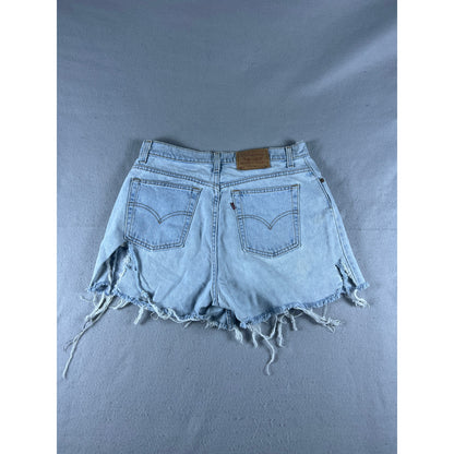 Vintage 90s Levi's 551 Denim Cut Off Shorts - 16