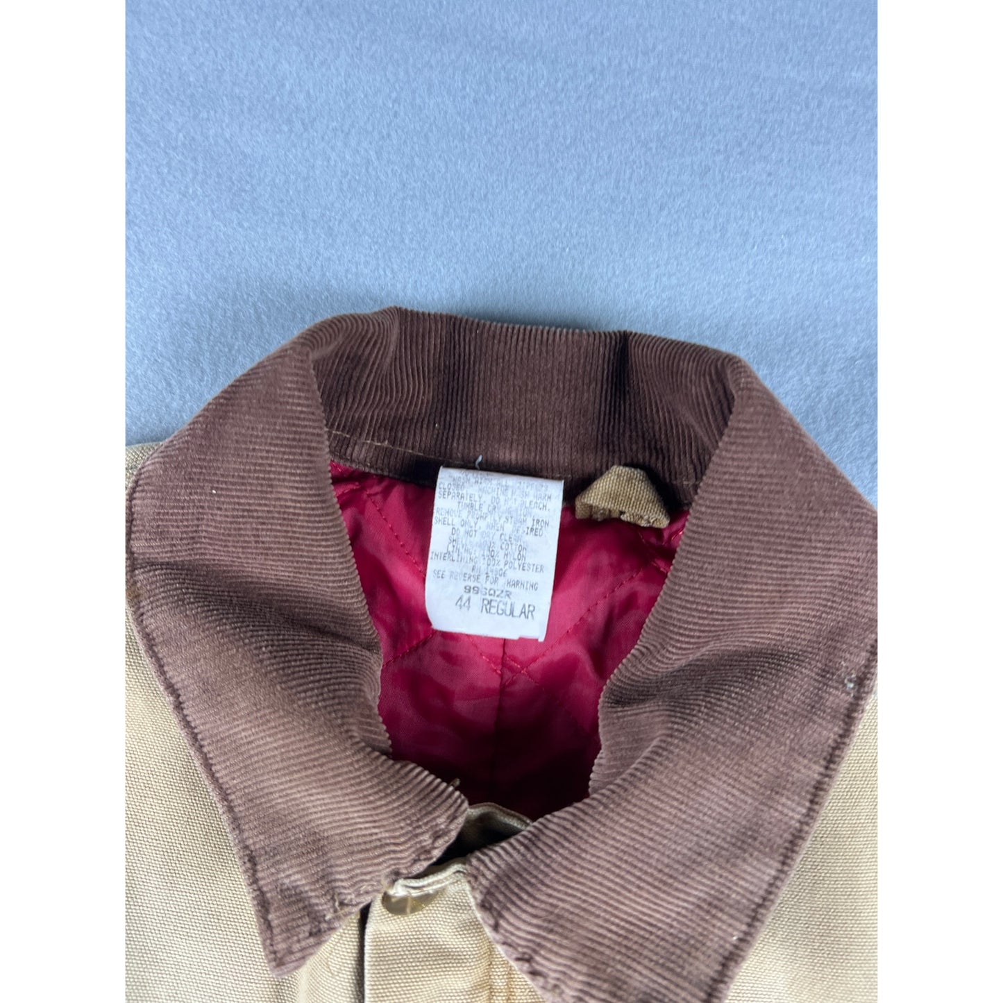 Vintage Carmel Tan Cropped Carhartt Jacket - XL