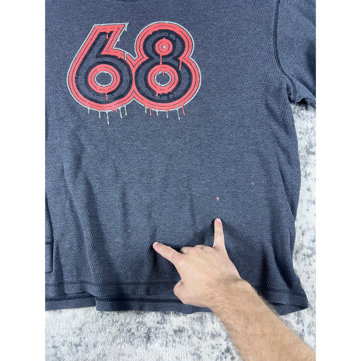Vintage Old Navy Thermal Shirt - XL