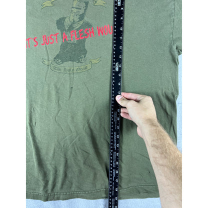 Vintage Monty Python Holy Grail Flesh Wound T-Shirt - XL