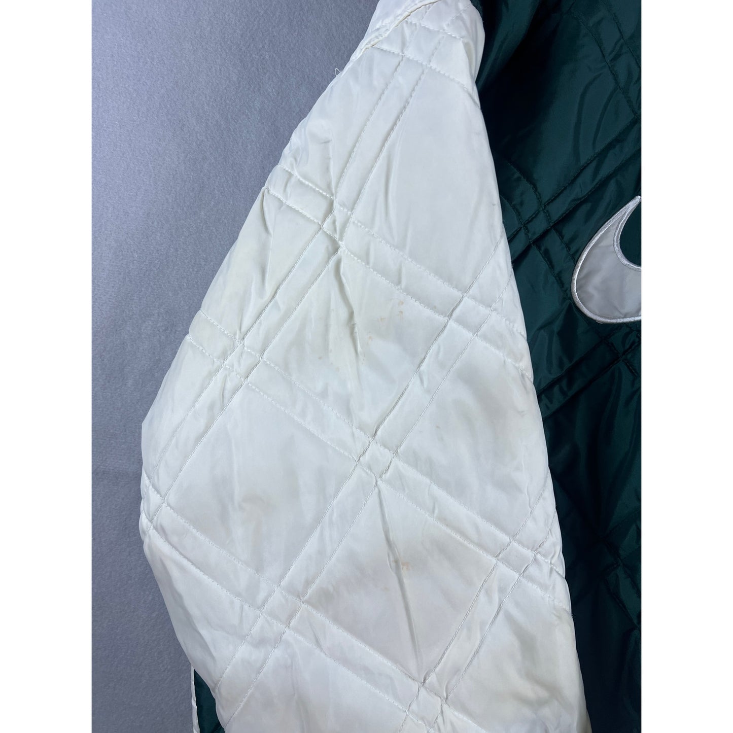 Vintage Nike Swoosh Reversible Puffer Jacket - XXL