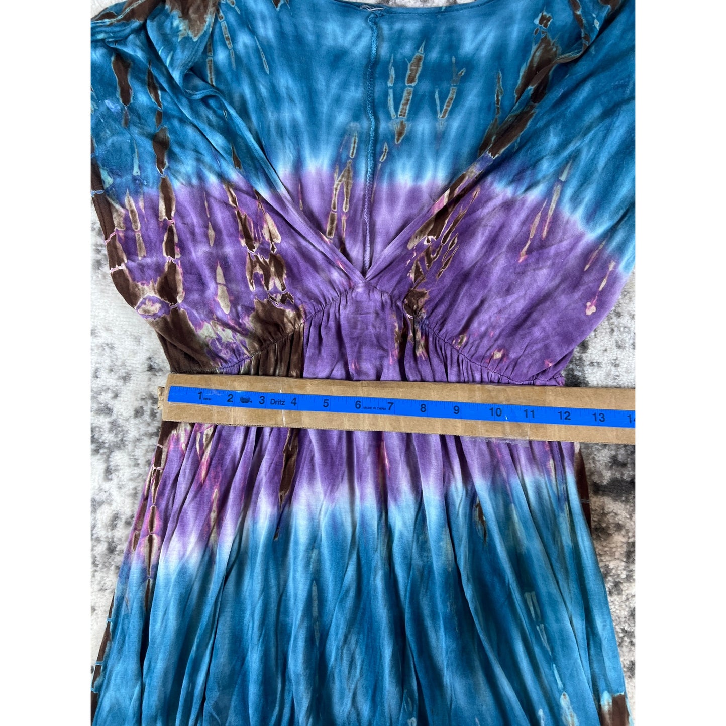 Tie Dye Mini Artsy Dress - S