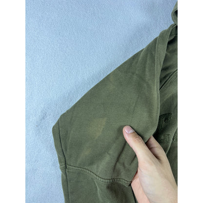 Vintage Green Columbia Full Zip Hoodie - YL