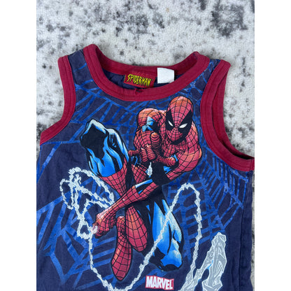Y2K The Amazing Spiderman AOP Tank Top - 2T