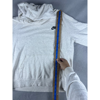 Nike Funnel Neck Hoodie Sweatshirt Womens - L