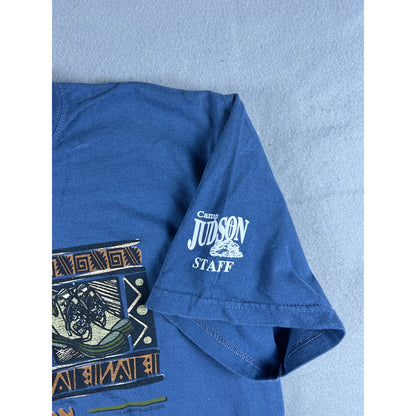 Vintage Y2K Camp Judson Staff T-Shirt - L