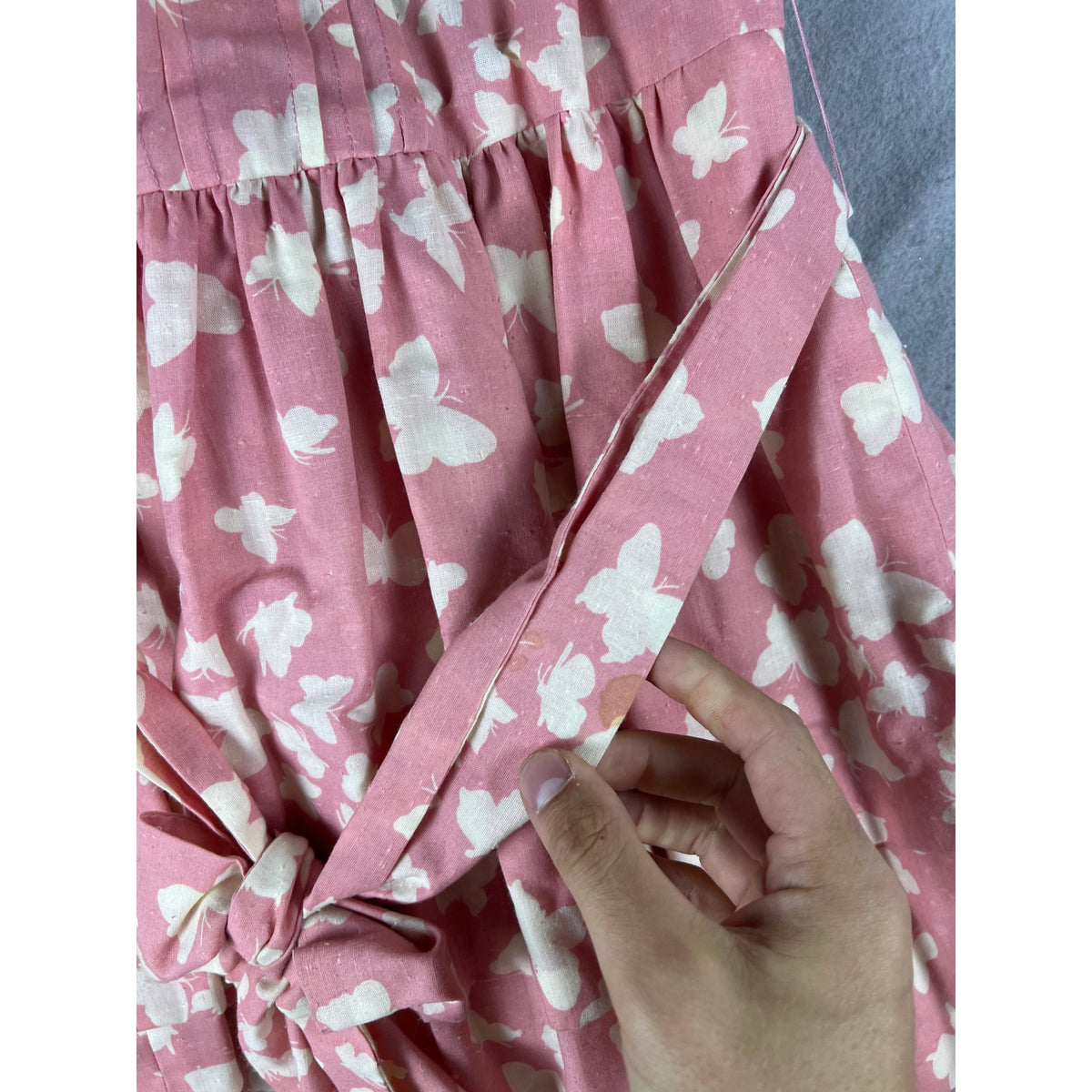 Vintage Butterflies Dress Girls - M