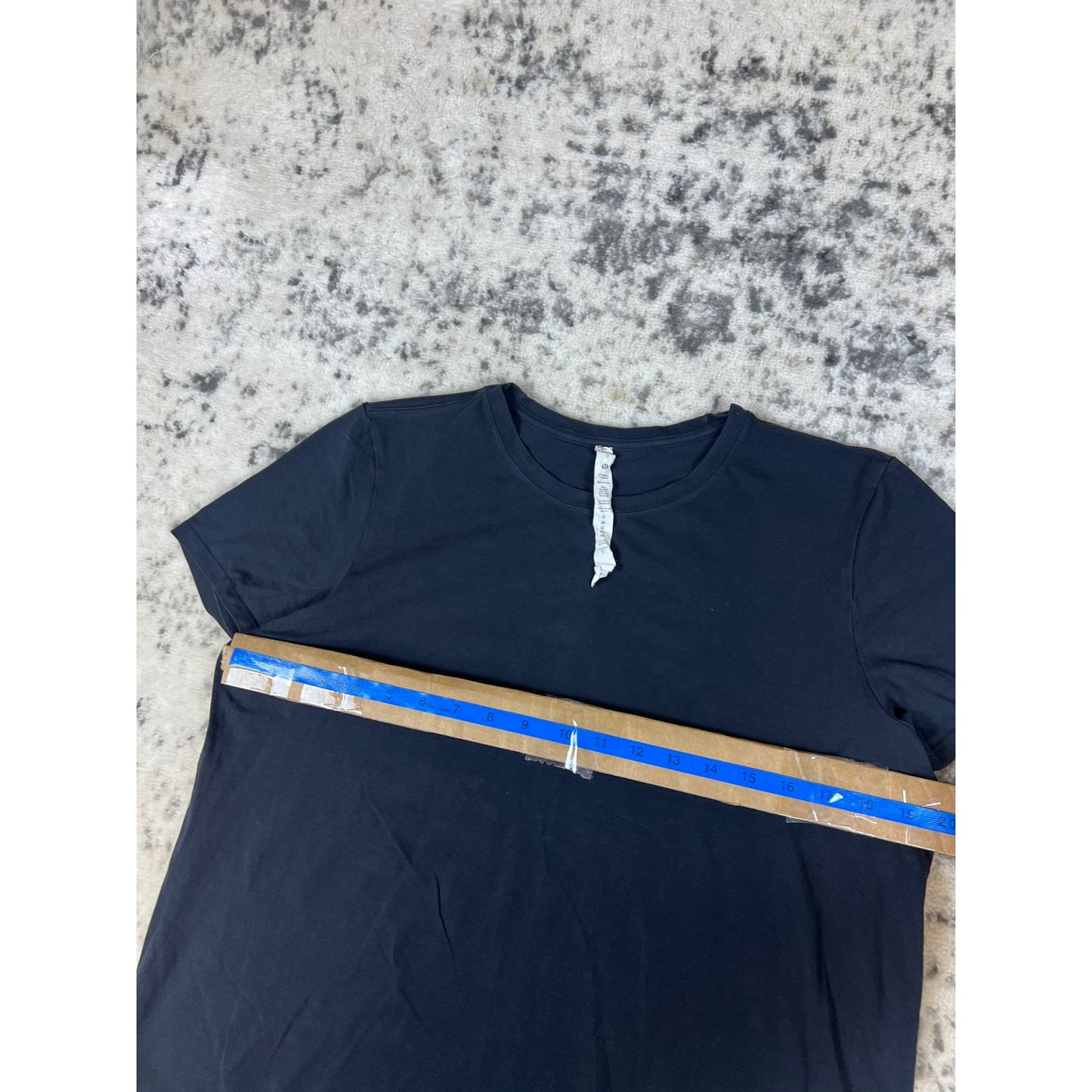 Lululemon Black Short Sleeve Athletic Tee - 12