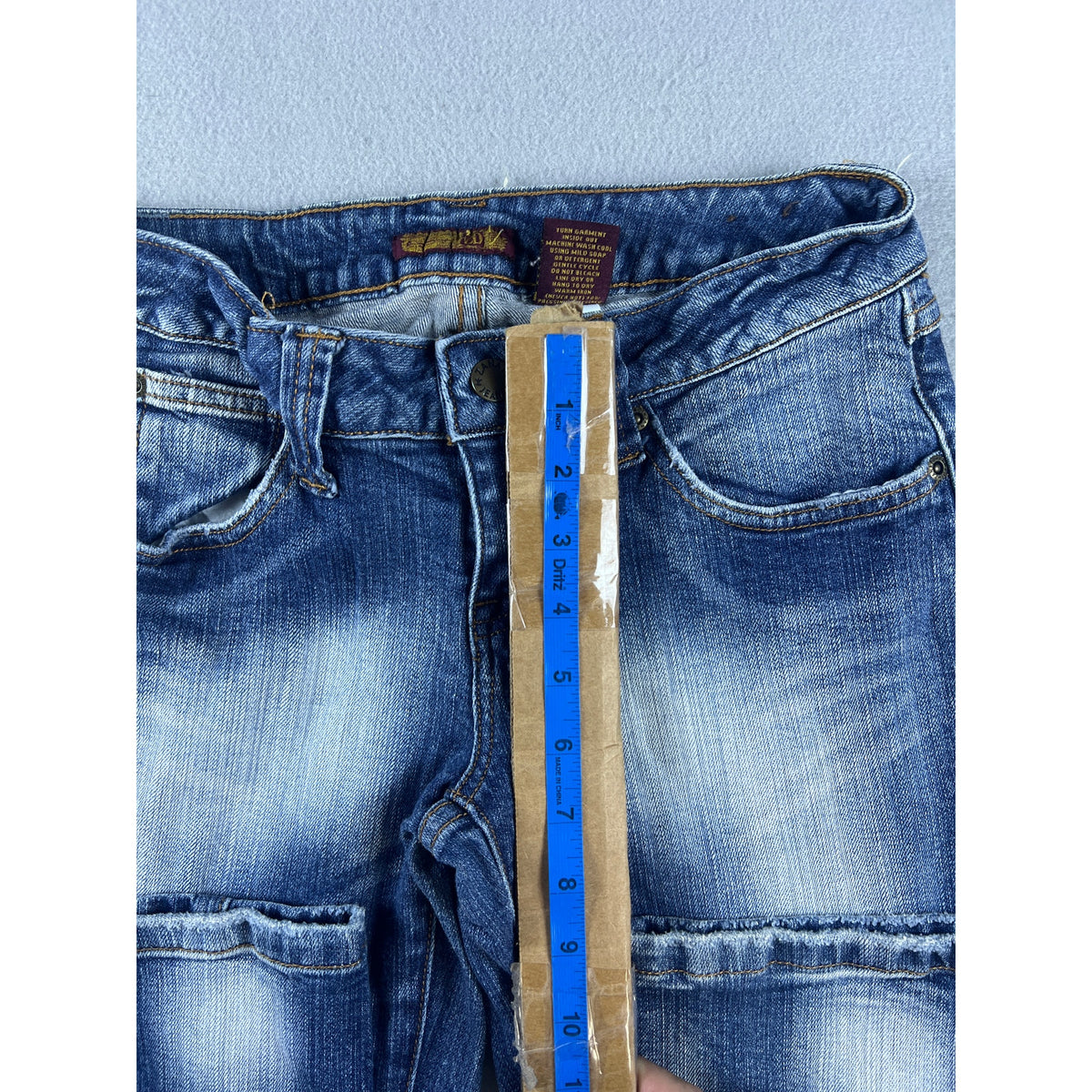 Zana Di Flared Low Rise Jeans - 7
