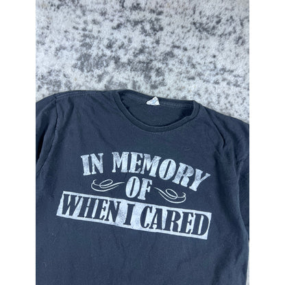Funny Sarcastic Graphic T-Shirt - M