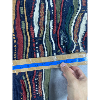 Vintage Cotton Traders 3D Knit Coogi Sweater - XL