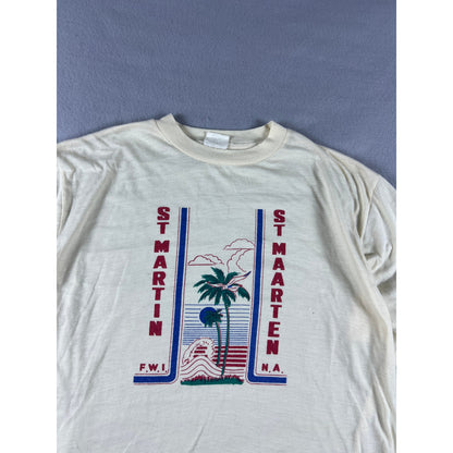 Vintage St Martin St Maarten T-Shirt - M